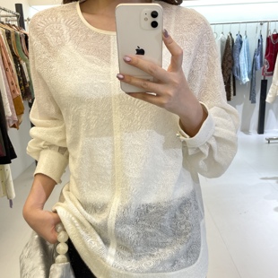 JINYU矜羽【种云】超级柔软舒适的羊毛衬衫 百搭打底秋季新款