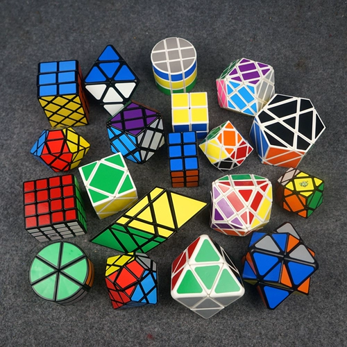Alien Cube Series два и трехуровневые цилиндрические НЛО блюдца Древние высокие высокие затруднительные демоны образовательные игрушки