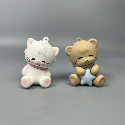 甜甜入梦卡通小熊猫咪挂件摆件