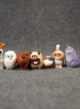 BA1可爱宠物模型摆件宠物公仔玩具桌面摆件电影周边瑕疵