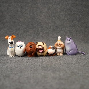 BA1可爱宠物模型摆件宠物公仔玩具桌面摆件电影周边瑕疵