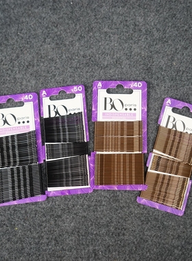 MB2外单一字夹基础款碎发夹边夹波浪一字夹不变形一字钢夹