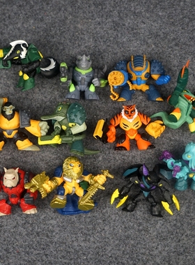 EB1动物机甲战士模玩摆件卡通动物小公仔