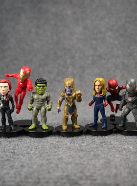 JA1大头版复仇者联盟电影人偶公仔模型摆件模玩灭霸