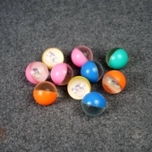 HA1日单卡通高弹力跳跳球弹力球10个装 撞色小球38mm