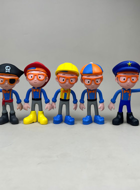 儿童启蒙英语钱铁线人偶BLIPPI