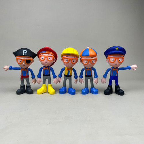 儿童启蒙英语钱铁线人偶BLIPPI