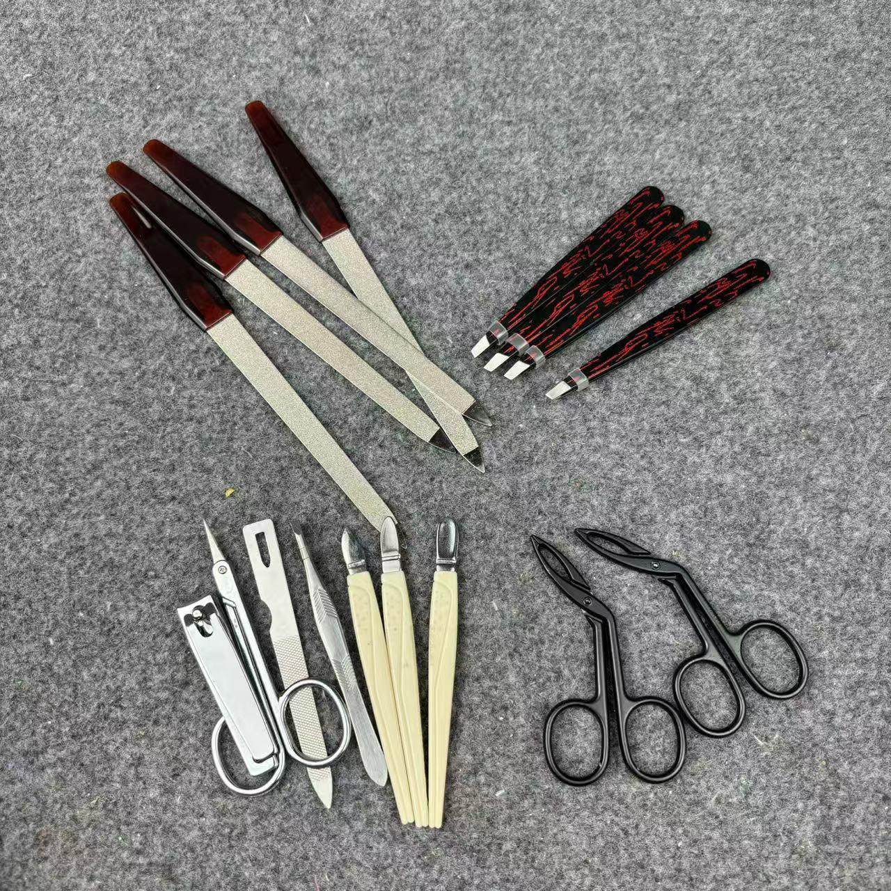 镊子小眉夹钳子修眉拔毛夹子