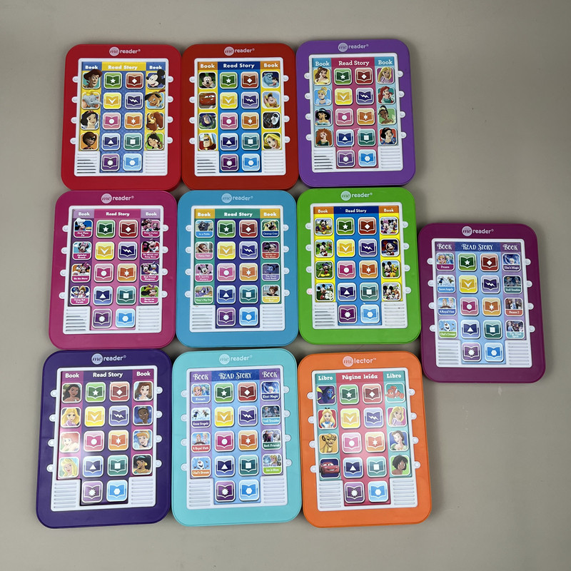 外单儿童早教英语故事书阅读器彩色多款益智玩具