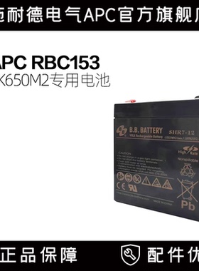 施耐德APCUPS不间断电源BK650M2-CH 原装内置RBC电池配套电池更换