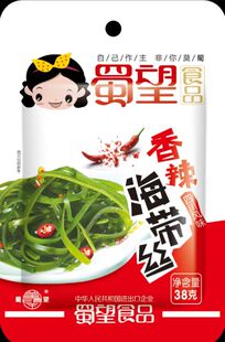 开袋即食下饭菜38g袋 蜀望海带丝零食香辣麻辣味特产休闲学生包装