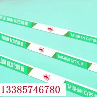 宁波泰山牌耐水纸面石膏板9.5