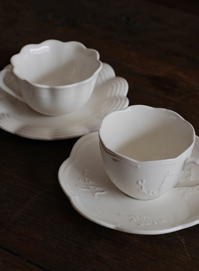 MARUI系列咖啡杯高档精致送礼下午茶杯子咖啡杯碟套装带勺礼盒装