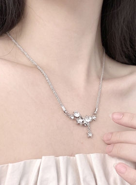 火猴FireMonkey灵动系列星芒闪烁简雅星星可延长冷淡风项链锁骨链