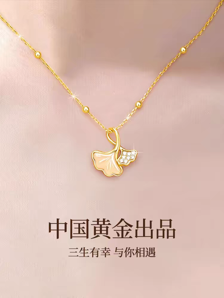999纯银项链女款2025新款轻奢小众高级感锁骨链生日礼物送女友
