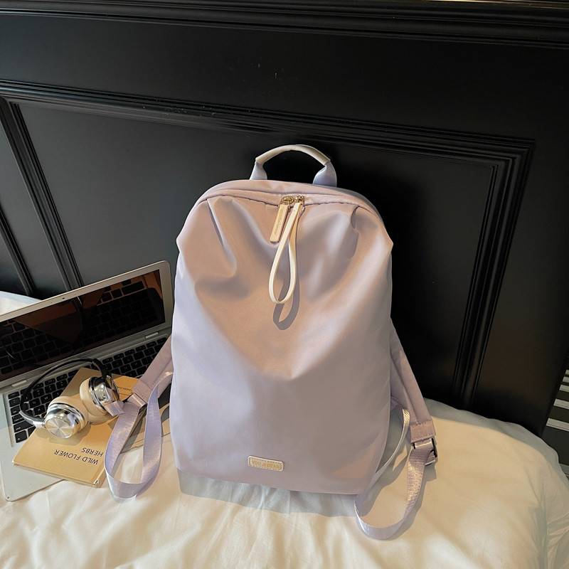 2025新款潮时尚双肩包百搭背包女士休闲轻便尼龙布包大容量旅行包,箱包皮具/热销女包/男包,双肩背包,淘宝优惠券,粉丝福利购,淘宝优惠卷