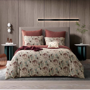 MINE/寐代理英国莫里斯Morris轻奢纯棉磨毛四件套阿蒂亚床上用品