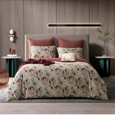 寐Morris阿蒂亚全棉棉磨毛四件套