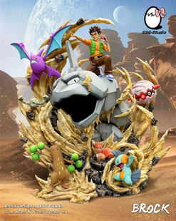 瘾君子 EGG 阿蛋 人物 小刚 宝可梦口袋妖怪 限量gk模型手办雕像