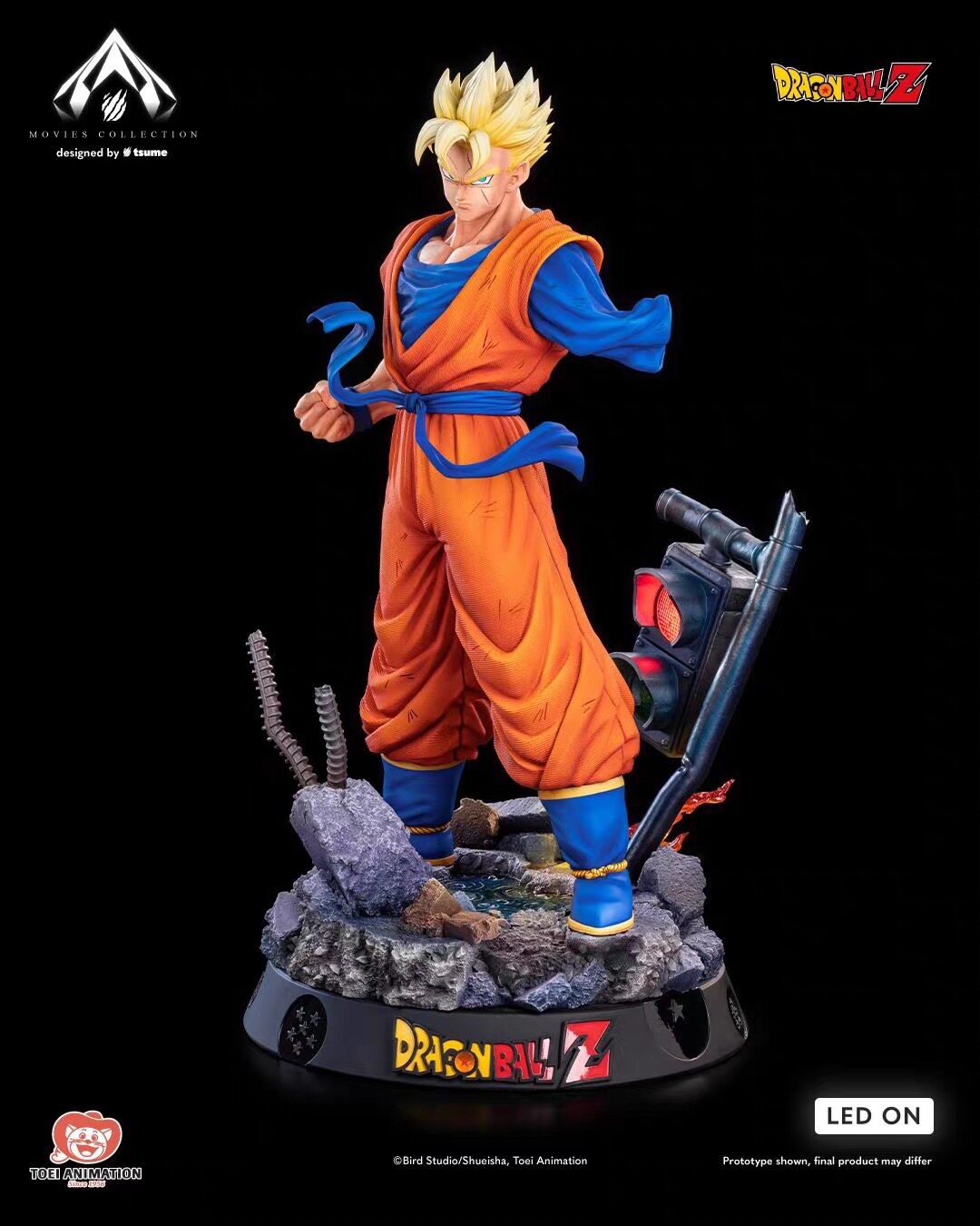 瘾君子 TSUME BIJUTST t社 龙珠Z 剧场版 未来悟饭 手办限量雕像