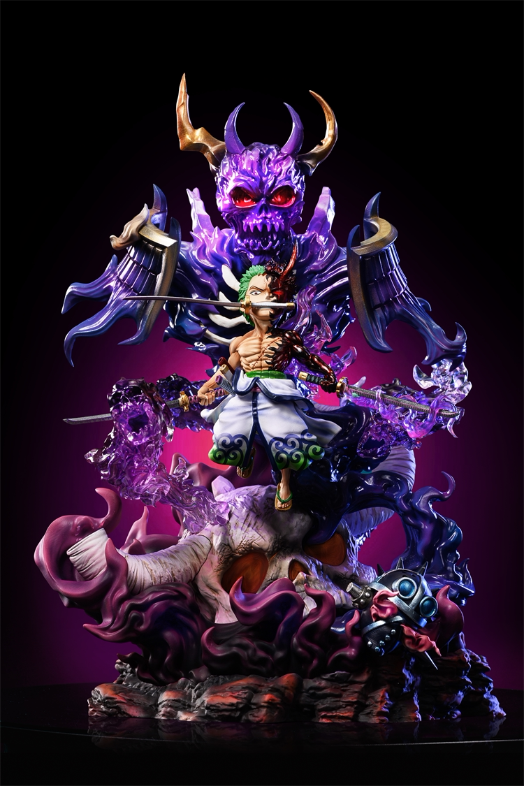 瘾君子 g5 阎魔形态 罗罗诺亚 索隆 海贼王 gk限量手办雕像