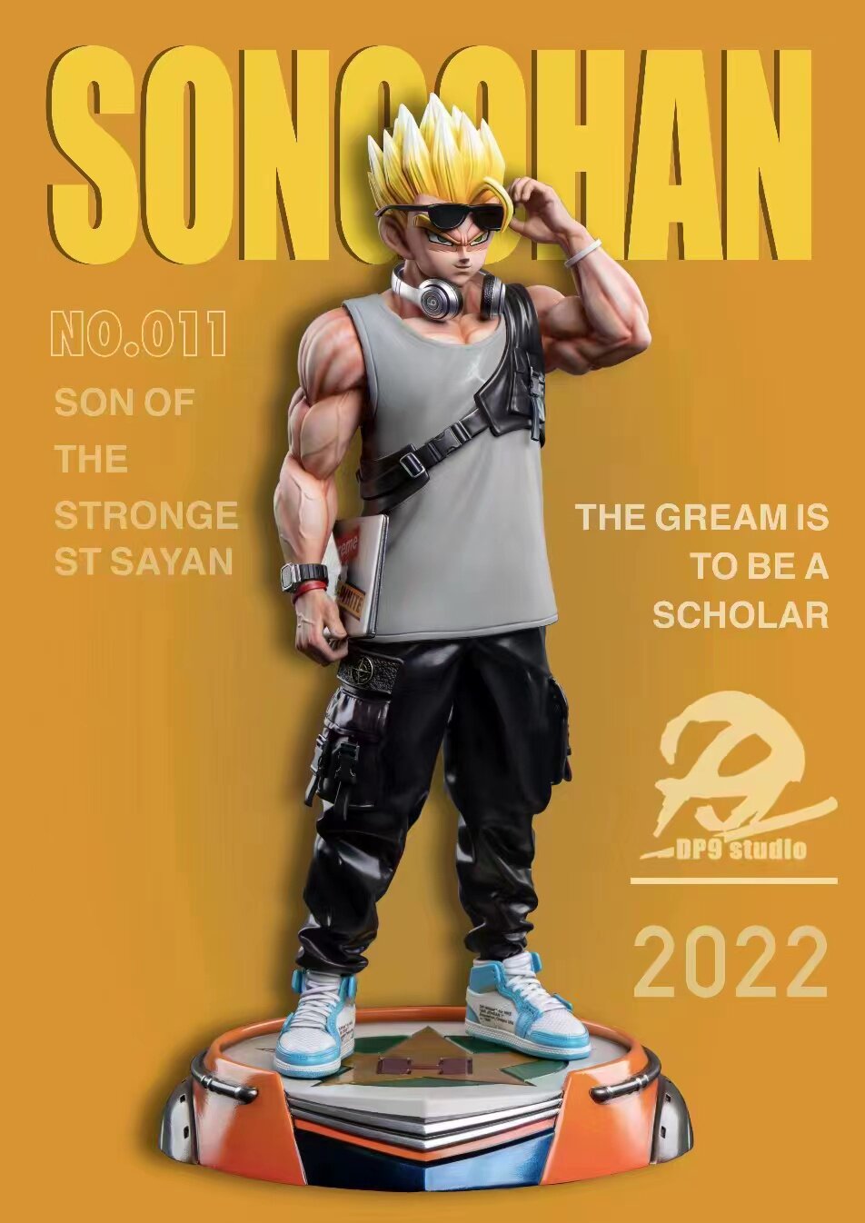 瘾君子 dp9 潮流 成人悟饭 可变色 七龙珠 限量gk手办雕像模型