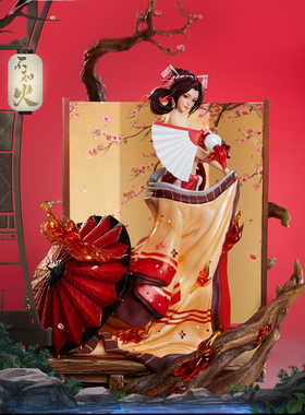 瘾君子 UNiQUE ART UA SNK正版授权 拳皇 不知火舞 手办雕像
