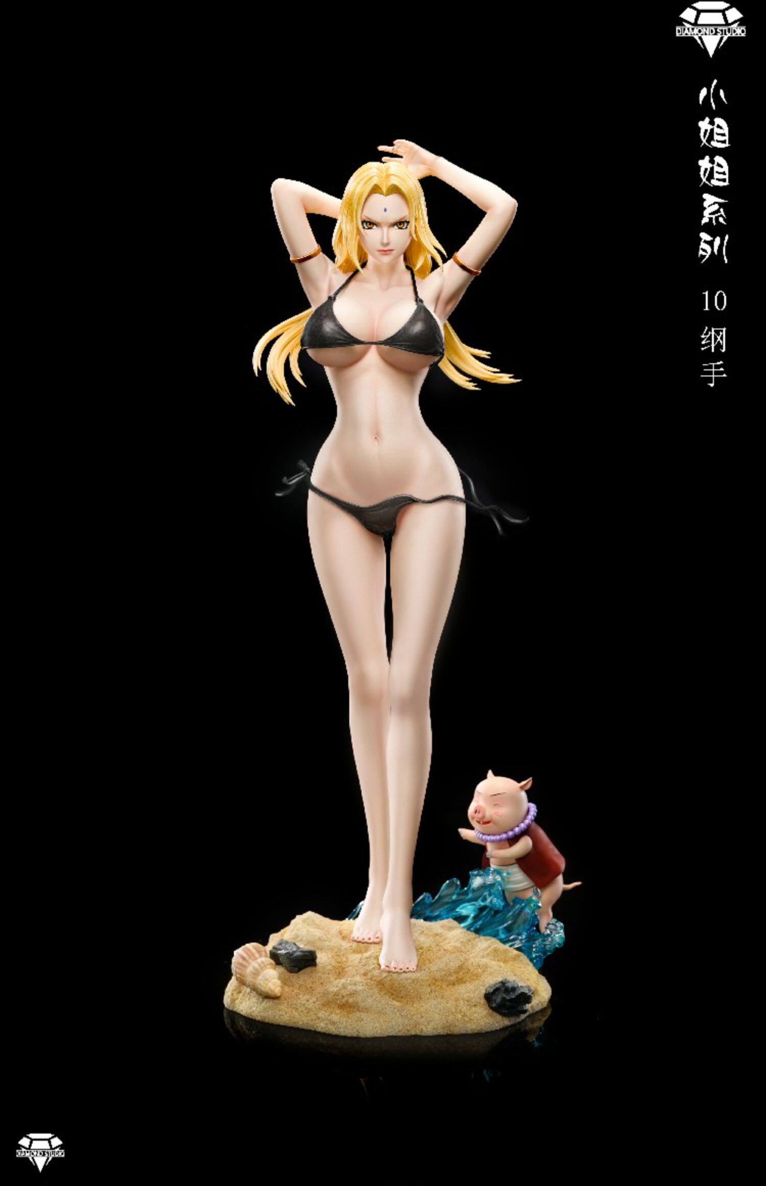 瘾君子 钻石工作室 diamond 泳装 纲手 火影忍者 限量gk手办雕像