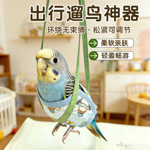 鹦鹉遛鸟手提袋户外便携