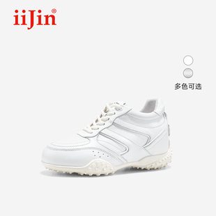 女350QNC 动感德训休闲鞋 iiJin艾今25秋冬新品 7.5cm薄底内增高时尚