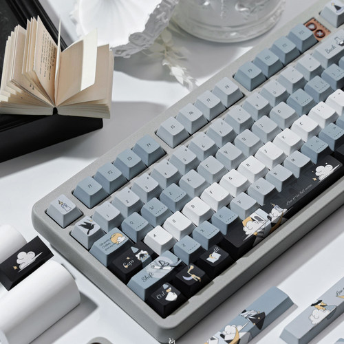 新壳盒子原创主题键帽PBT热升华