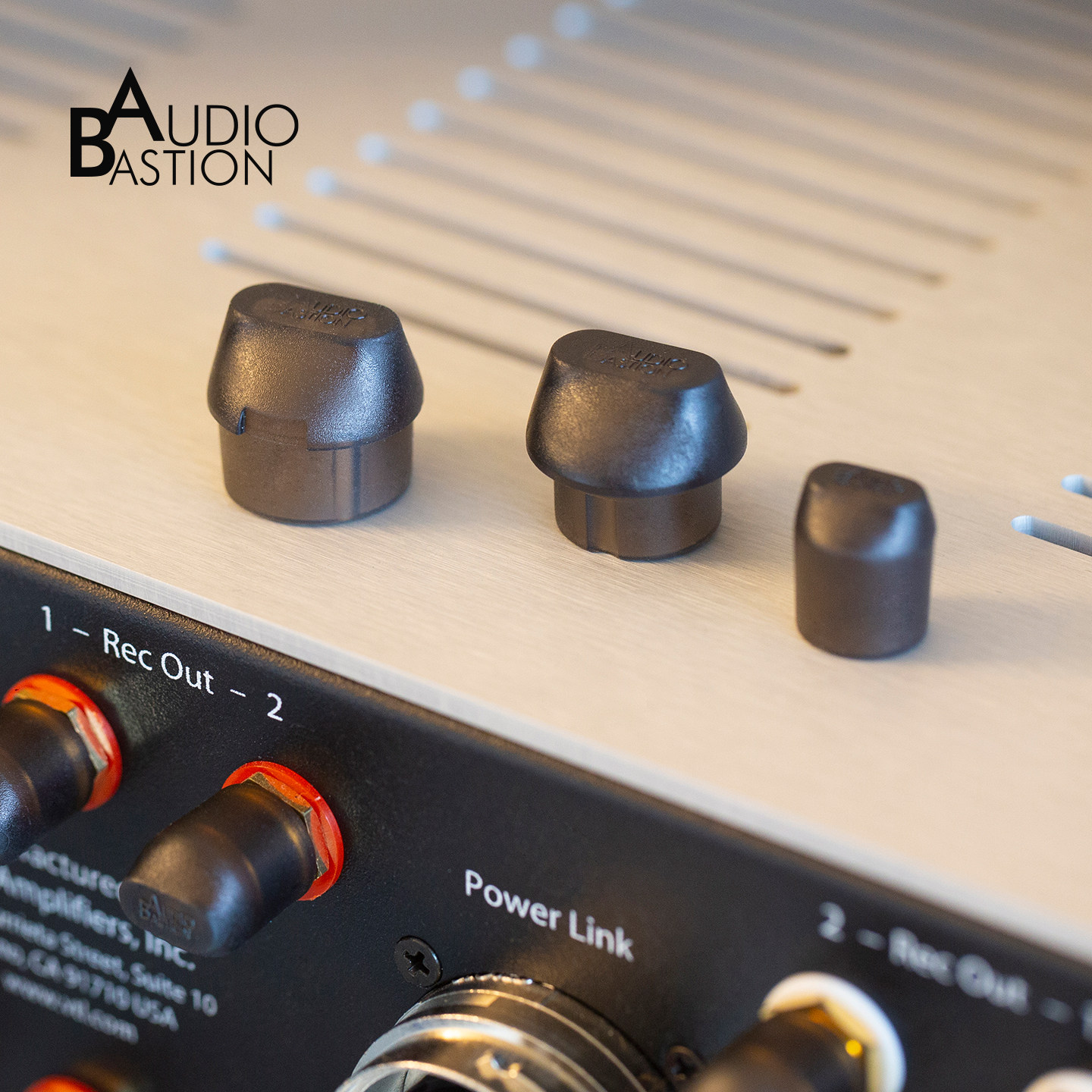 平衡卡农XLR莲花RCA防尘帽防氧化屏蔽信号插头插座音频线保护套