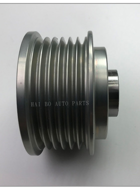适用雪弗兰爱唯欧1.4l pulleyF-575341 clutch发电机单向皮带轮子