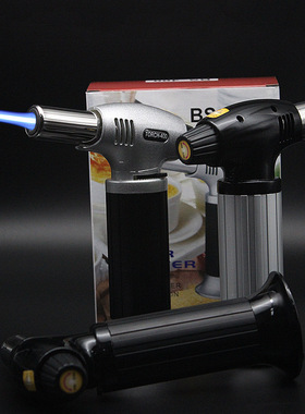 BS4号直冲防风喷枪打火机 BS-400焊枪打火机 户外烧烤用品1300℃