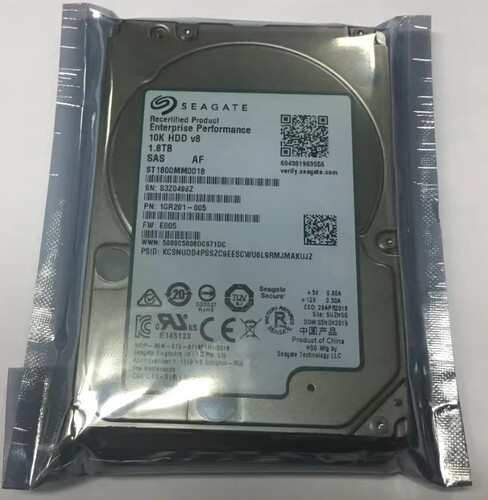 全新希捷 浪潮 ST1800MM0018 2.5寸 1.8T 10K SAS 12Gb服务器硬盘