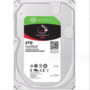 7.2K 酷狼8TB 256M网络存储NAS硬盘 希捷ST8000VN004 全新Seagate