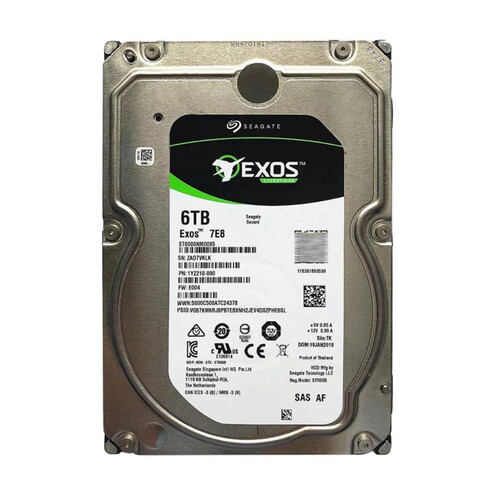希捷银河 企业级硬盘ST6000NM0095 6TB SAS接口3.5英寸服务器硬盘