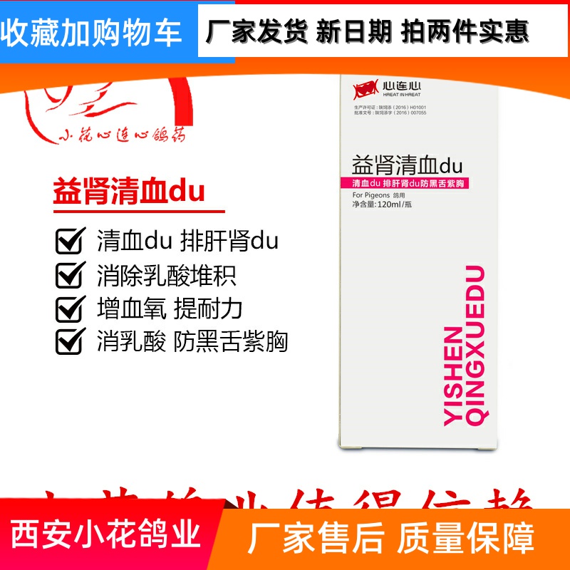 心连心益肾清血du液120毫升