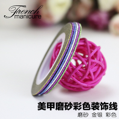 专业装饰品激光贴纸带背胶美甲