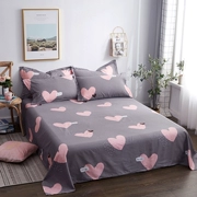 Tấm bông đơn giản 100% cotton ký túc xá sinh viên 150x200 1,8 mét 2.0m tấm mùa xuân và mùa hè - Khăn trải giường