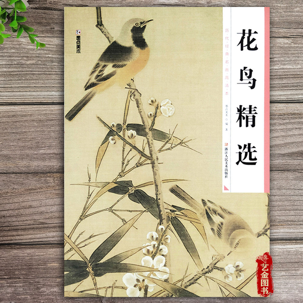 正版 花鸟精选 历代经典名画高清本中国画工笔花鸟画作品写意花鸟画