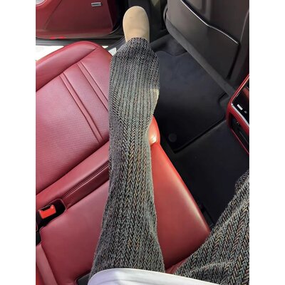 灯芯绒裤子男款秋冬复古小香风卫裤条纹直筒运动个性情侣休闲长裤