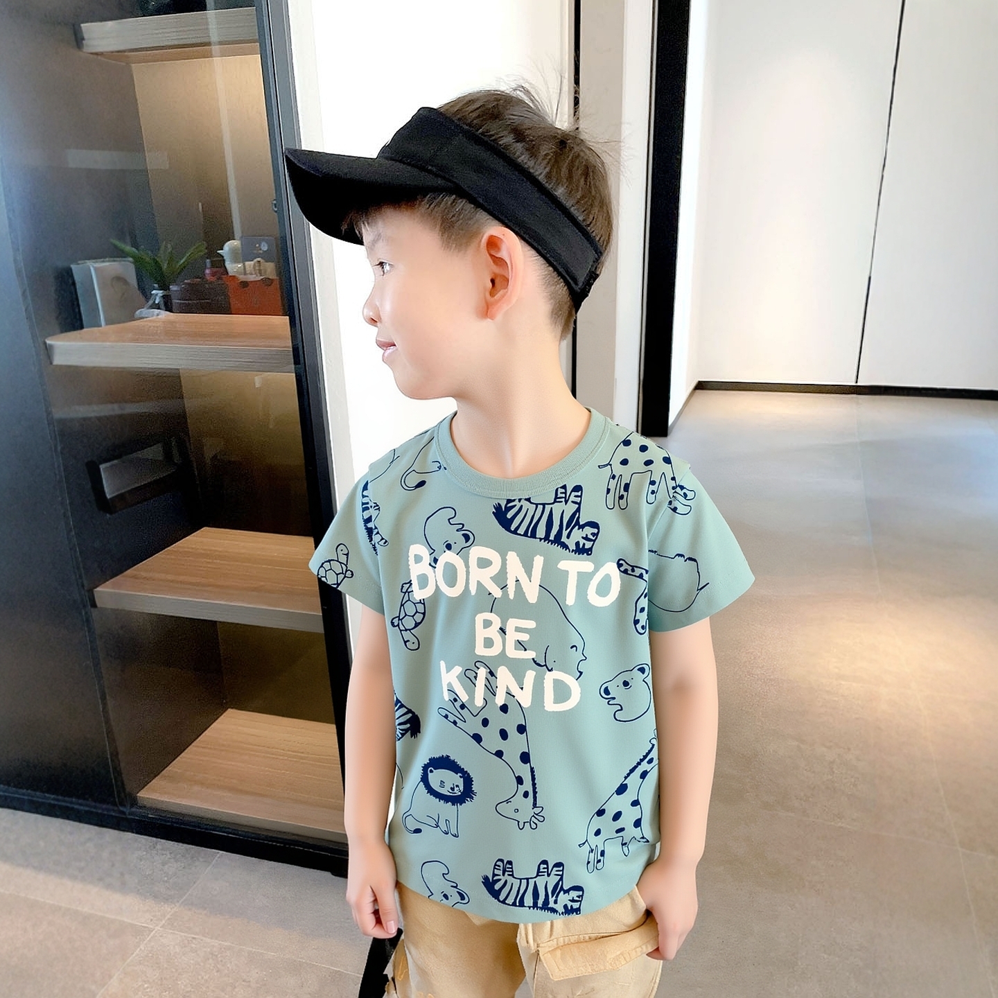 27kids童装韩版卡通纯棉短袖T恤