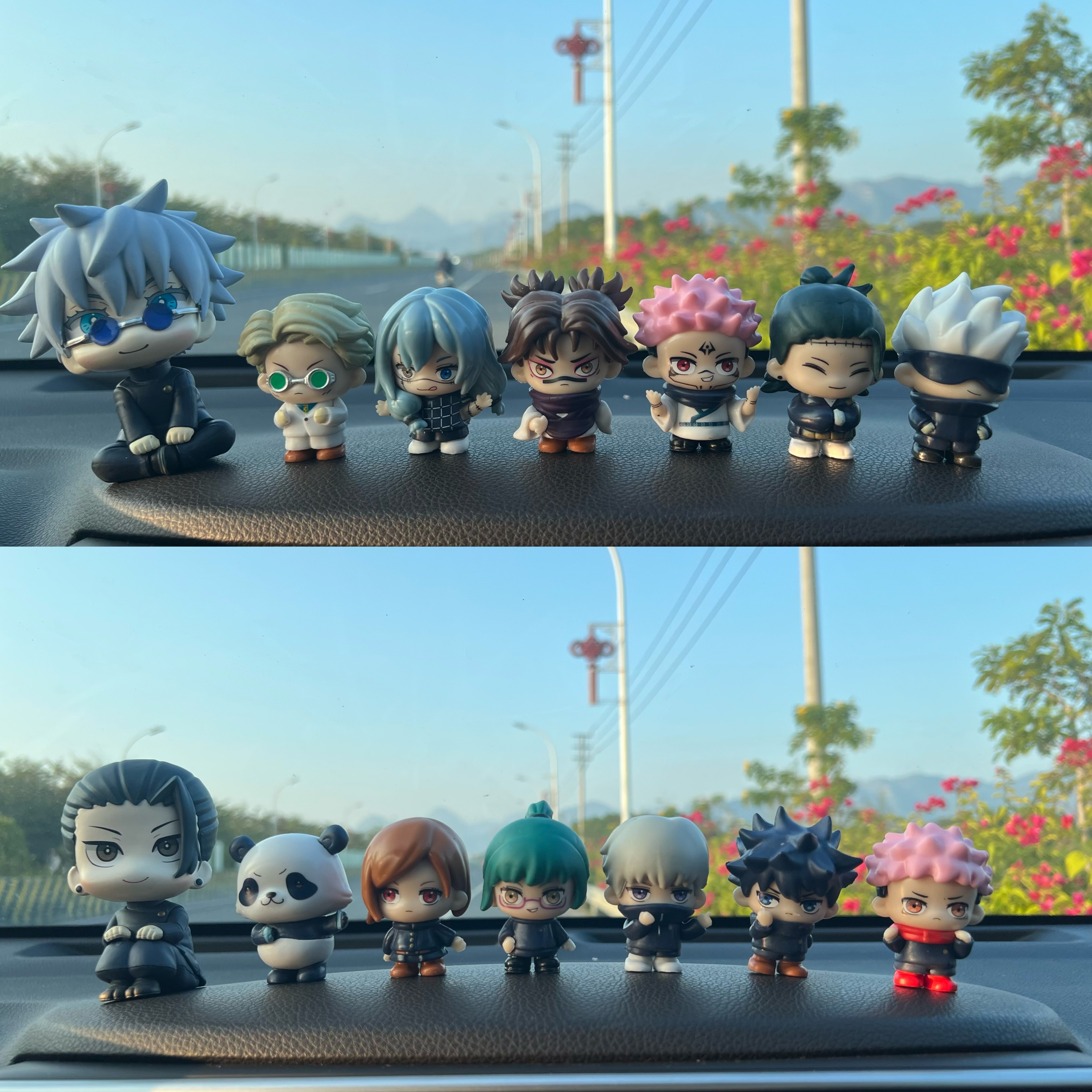 咒术回战五条悟夏油杰车内摆件