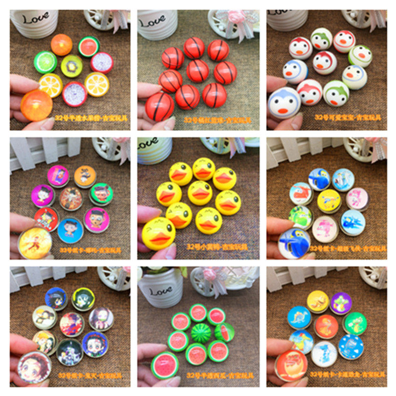 32号弹力球儿童玩具跳跳球实心橡胶弹跳球一元扭蛋机弹弹球礼品球