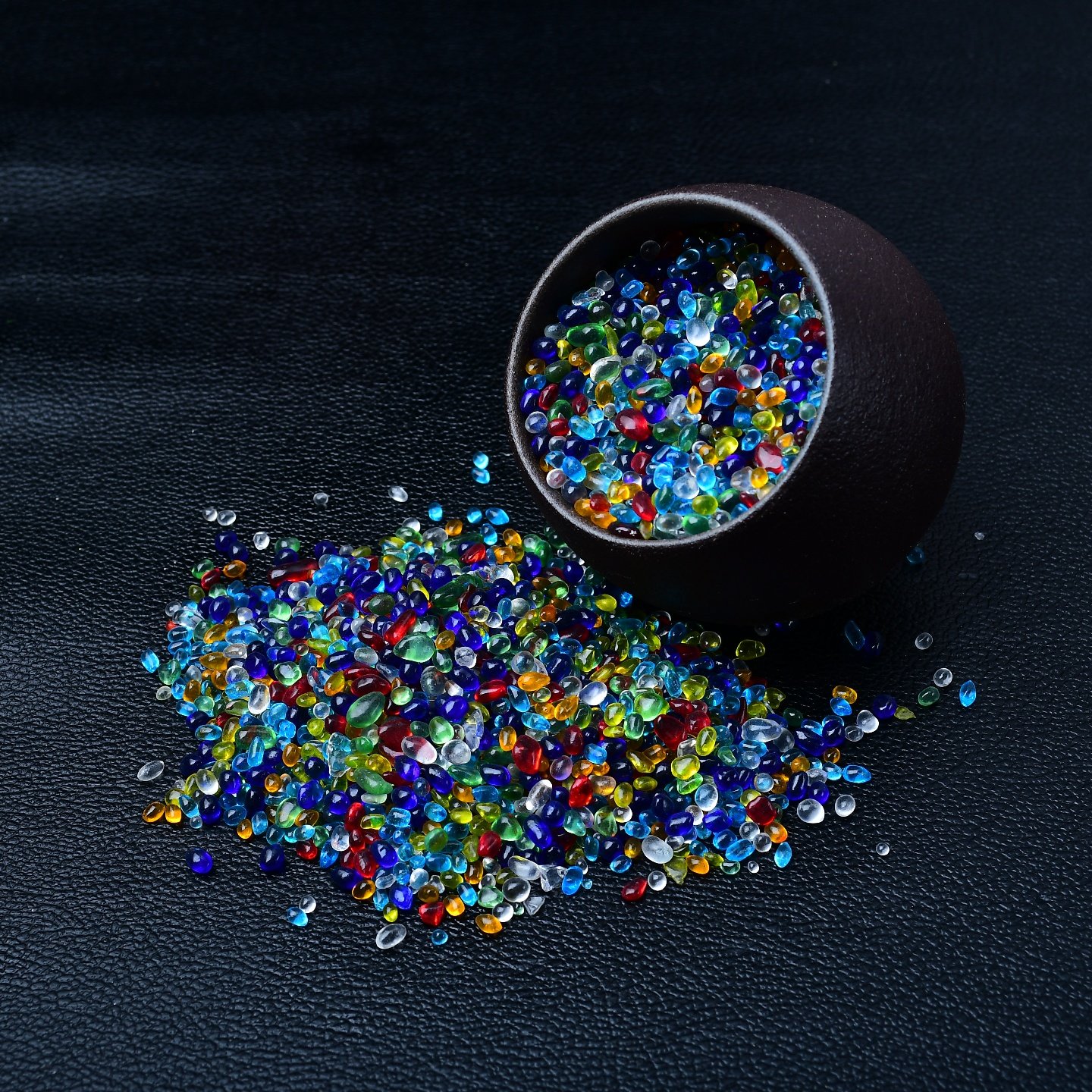 七彩琉璃碎石玻璃鱼缸石头造景石摆件水晶diy材料供曼扎宝石饰品,饰品/流行首饰/时尚饰品新,奇石,淘宝优惠券,粉丝福利购,淘宝优惠卷