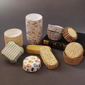 4寸烘焙纸杯圆形9cm肉桂卷防油底托蛋糕纸杯菠萝包热狗肠仔包底托