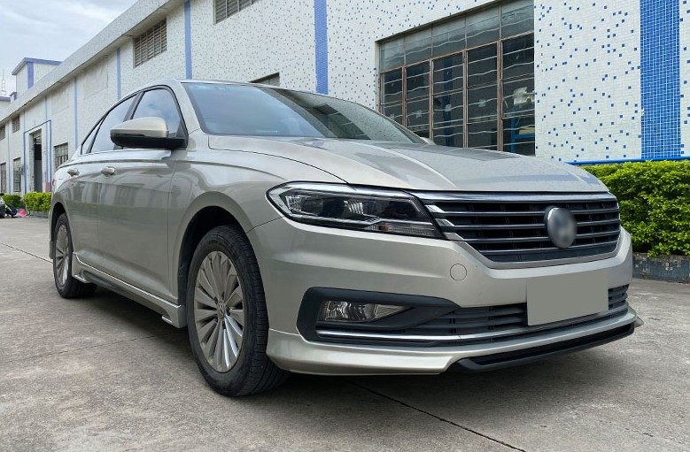 适用于18-21款大众朗逸Plus改装小包围19/20前铲侧裙后唇外观件