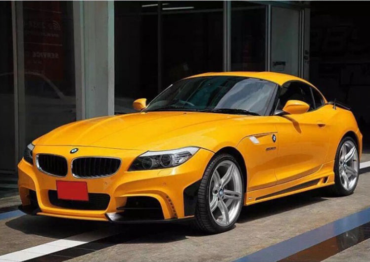 适用于09-18宝马Z4 E89改装狼炎款大包围16前后保险杠侧裙尾翼