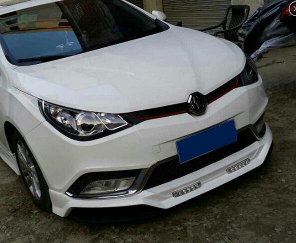 PP塑料 适用于名爵5改装BTCC款小包围 MG5前后唇侧裙尾翼